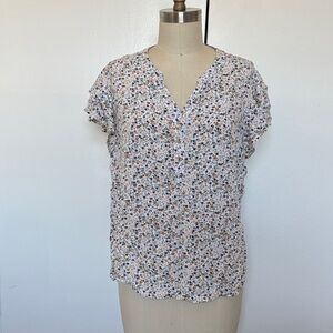Floral Blouse Size XL